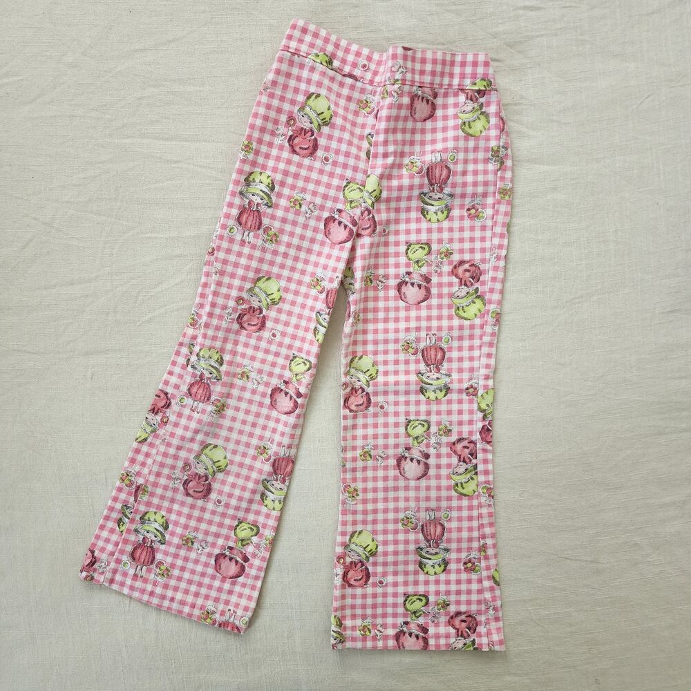 Vintage 60s/70s Healthtex Mod Flared Pants kids 6